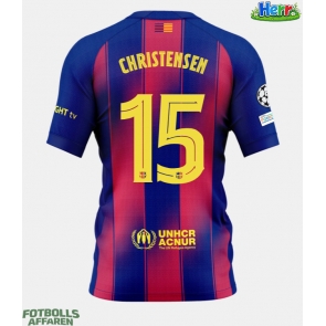 Barcelona Andreas Christensen #15 Hemmatröja 2025-26 Kortärmad